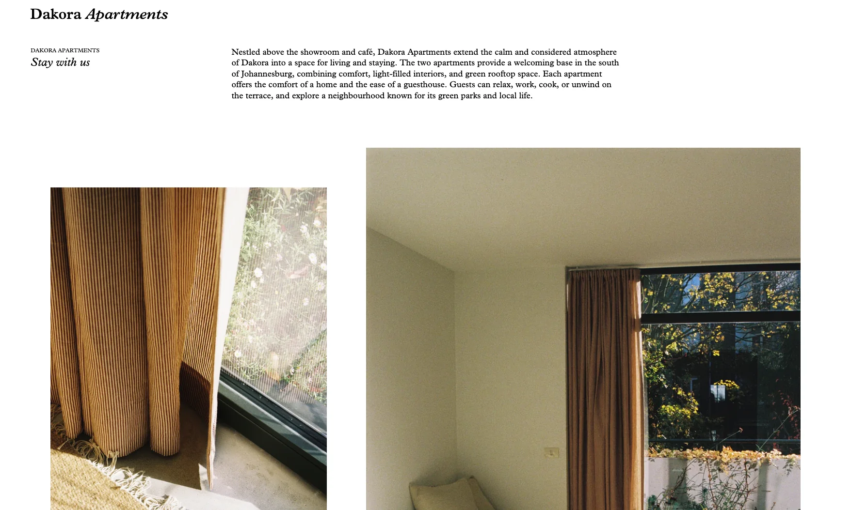 Apartments