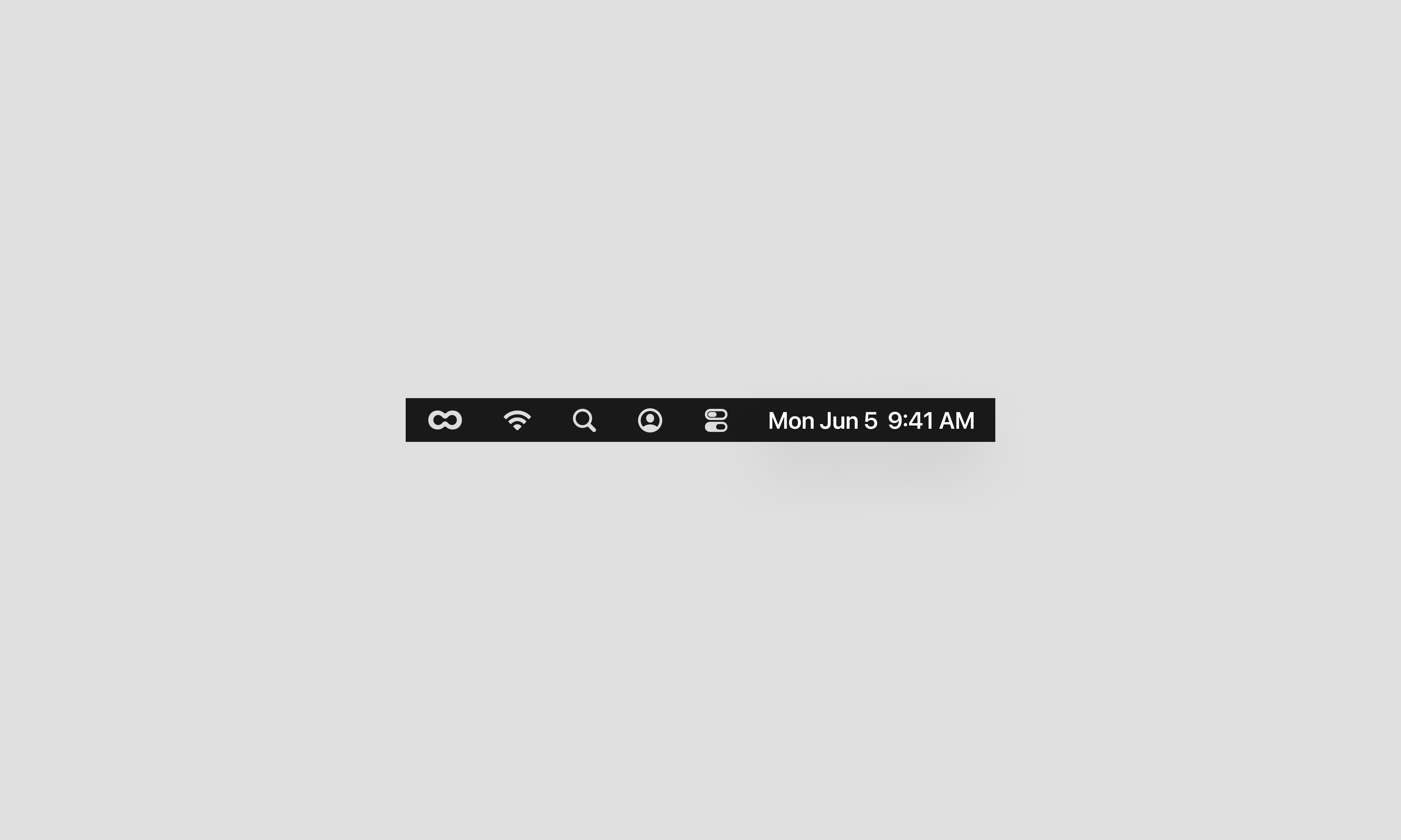 MacOS Toolbar